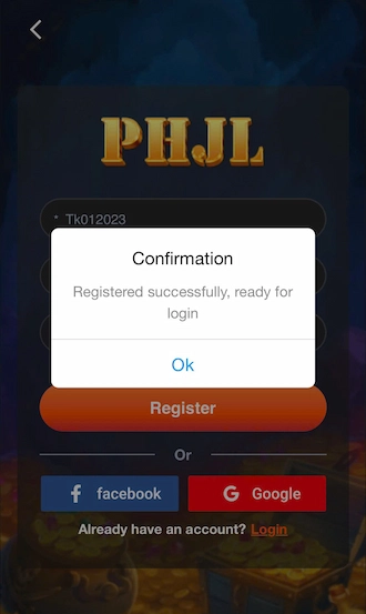 💥Step 3: Click "Register" and confirm the information